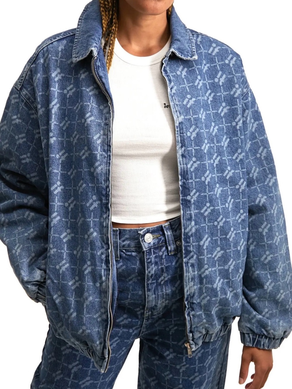 NWOT oversized denim jacket IETS FRANS